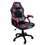 Fotel Gamingowy EX Series - Różowy