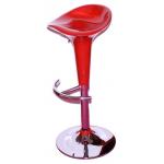Wysoki Hoker, krzesło kuchenne HC-168B RED